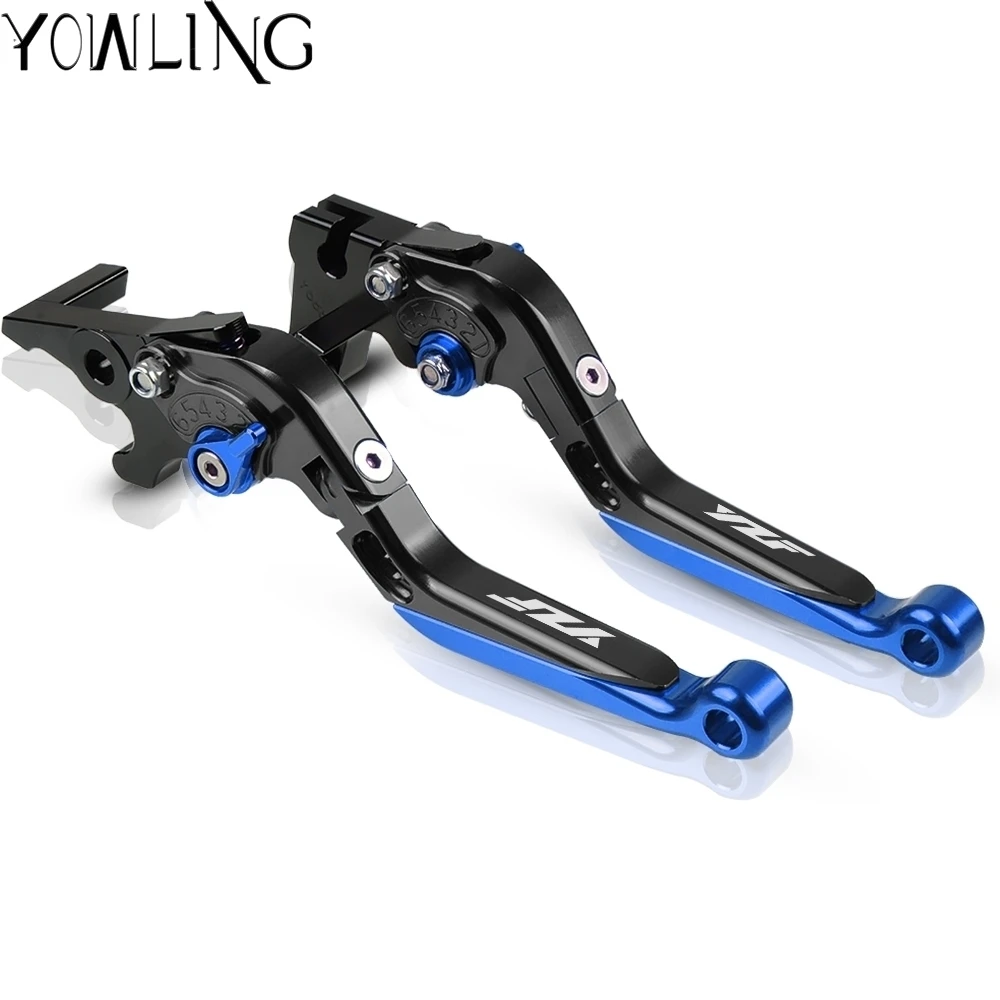 Регулируемая Складная мотоциклов сцепные рычаги для Yamaha YZF R6 2005 2006 2007 2008 2009 2010 2011 2012 2013