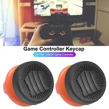 

2pcs/lot Game Controller Keycap Silicone Thumb Stick Grip Caps Gamepad Button Cap For PS4 XBOX Game Joystick Game Accessory