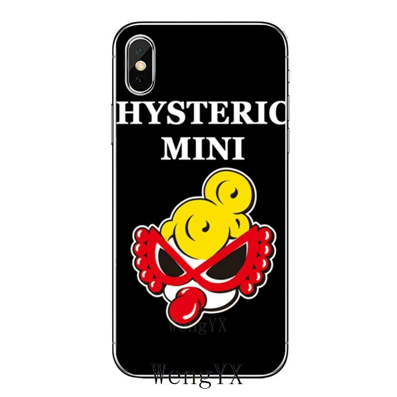 For iPhone 11 pro XR X XS Max 8 7 6s plus SE 5s 5c iPod Touch 5 6 cover case Japan Fashion hysteric mini - Цвет: hysteric-mini-A-08