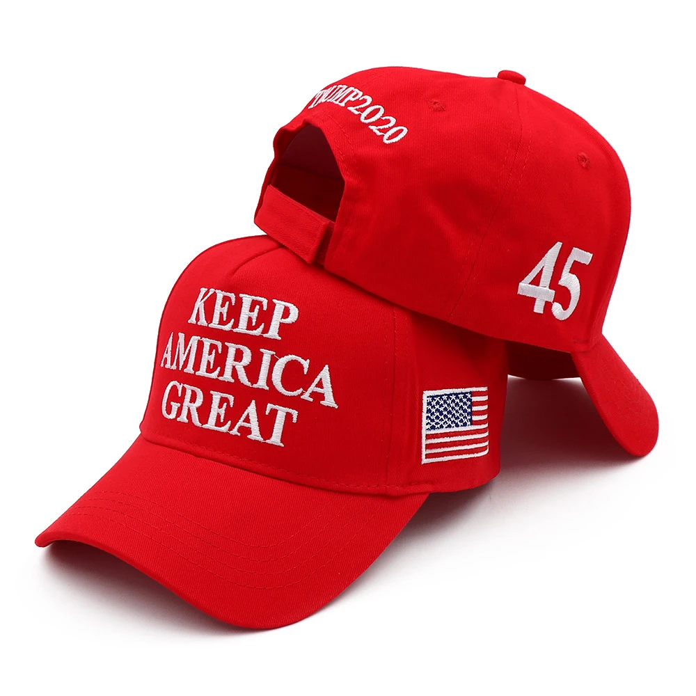 45TH PRESIDENT MAKE AMERICA GREAT AGAIN Embroidered Cap TOP US USA TRUMP HAT