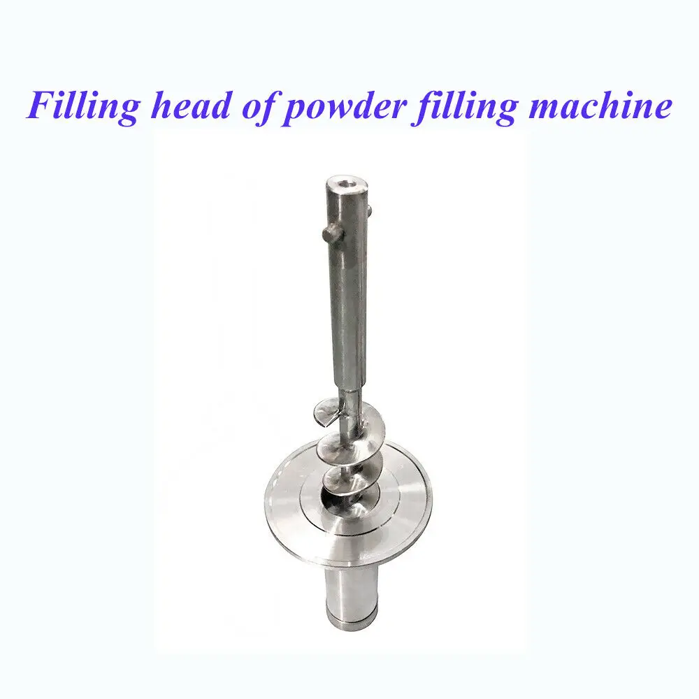 Automatic Powder Filling Machine Filling Nozzle Screw Rod φ21-69mm filling head cnc liquid quantitative filling machine drink packing machine fully automatic small drink filling machine liquor filling machine