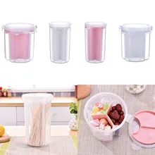 2,1-3L универсальный контейнер, коробка для хранения свежести, нескользящая коробка для хранения зерна, домашняя влагостойкая, 4 цвета, рис