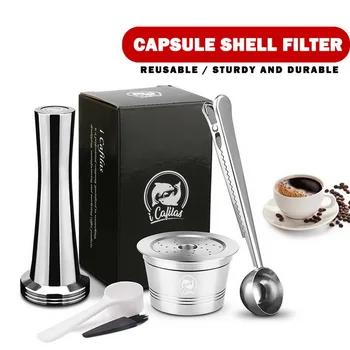

Nespresso Reutilisable Refillable Stainless Steel Capsule Crema Espresso Reusable New Refillable For Nespresso