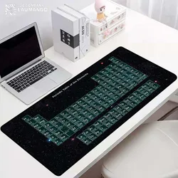 Tabela periódica dos elementos grande gamer tabela para computadores de jogos de computador mouse e teclados personalizado almofada de tinta anime mousepad velocidade