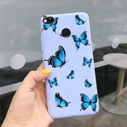 Silicone Soft TPU Slim Shockproof Phone Case Cover for Redmi 4A (Butterfly-c36)