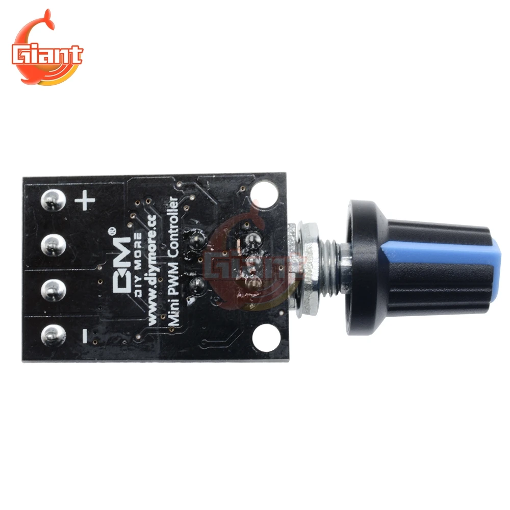 10A 5V 9V 12V DC Motor Speed Control PWM Potentiometer Governor Speed Regulation Board LED Dimming Ultra High Linearity Band