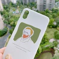 Van Gogh poster iPhone case