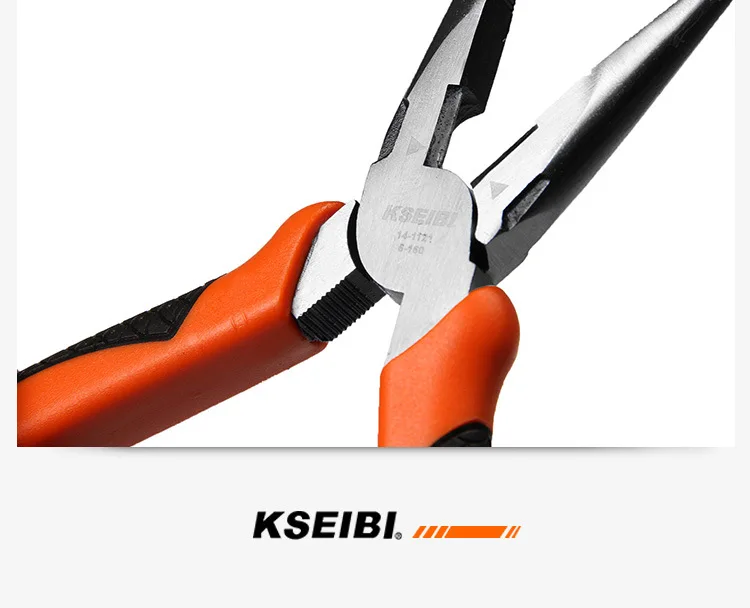 Chrome Vanadium Steel CR-V Plier 6-Inch 150 Size Multi-functional Electrician Pliers Nose Pliers Cut Iron Wire Factory Direct Se