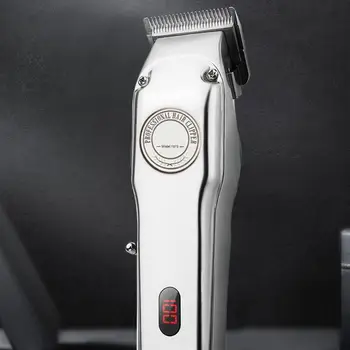 

Professional Electric Hair Clippers Men Beard Trimmer Barber Grooming Kit Rechargeable Cordless Haircut Machine