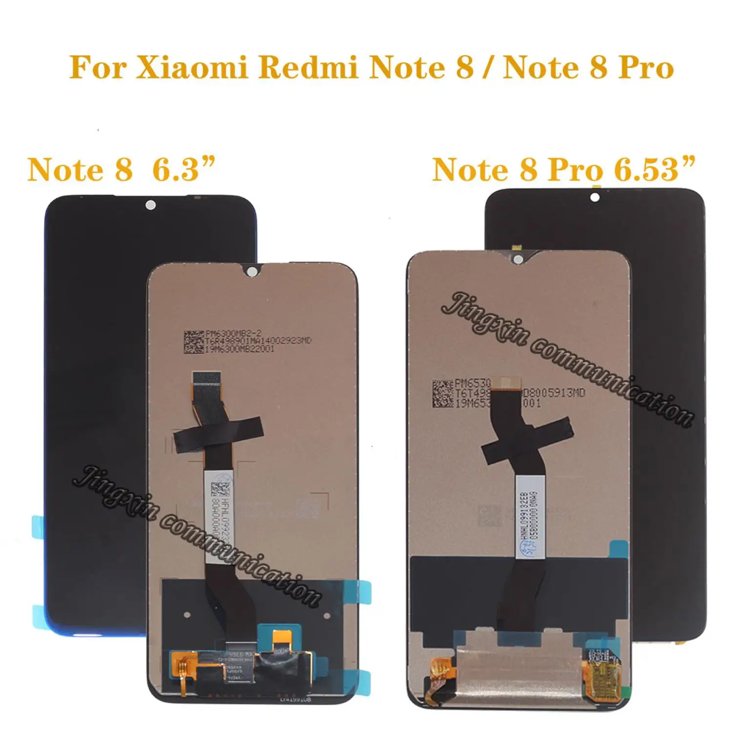 

Original LCD display For Xiaomi Redmi Note 8 pro LCD Display Touch Screen Digitizer Assembly For Redmi Note 8 LCD Repair kit