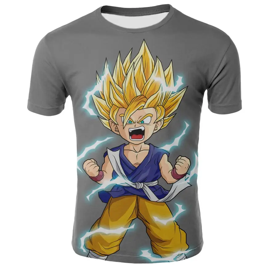 Dragon Ball Z Ultra инстинкт Бог Сон Гоку Супер сайян Жемчуг дракона ежедневная футболка
