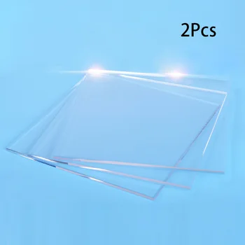

Useful Cutting Pressure Plate Acrylic Plates Process Billboard Durable Perfect Transparent Embossing Plexiglass Plastic 2pcs
