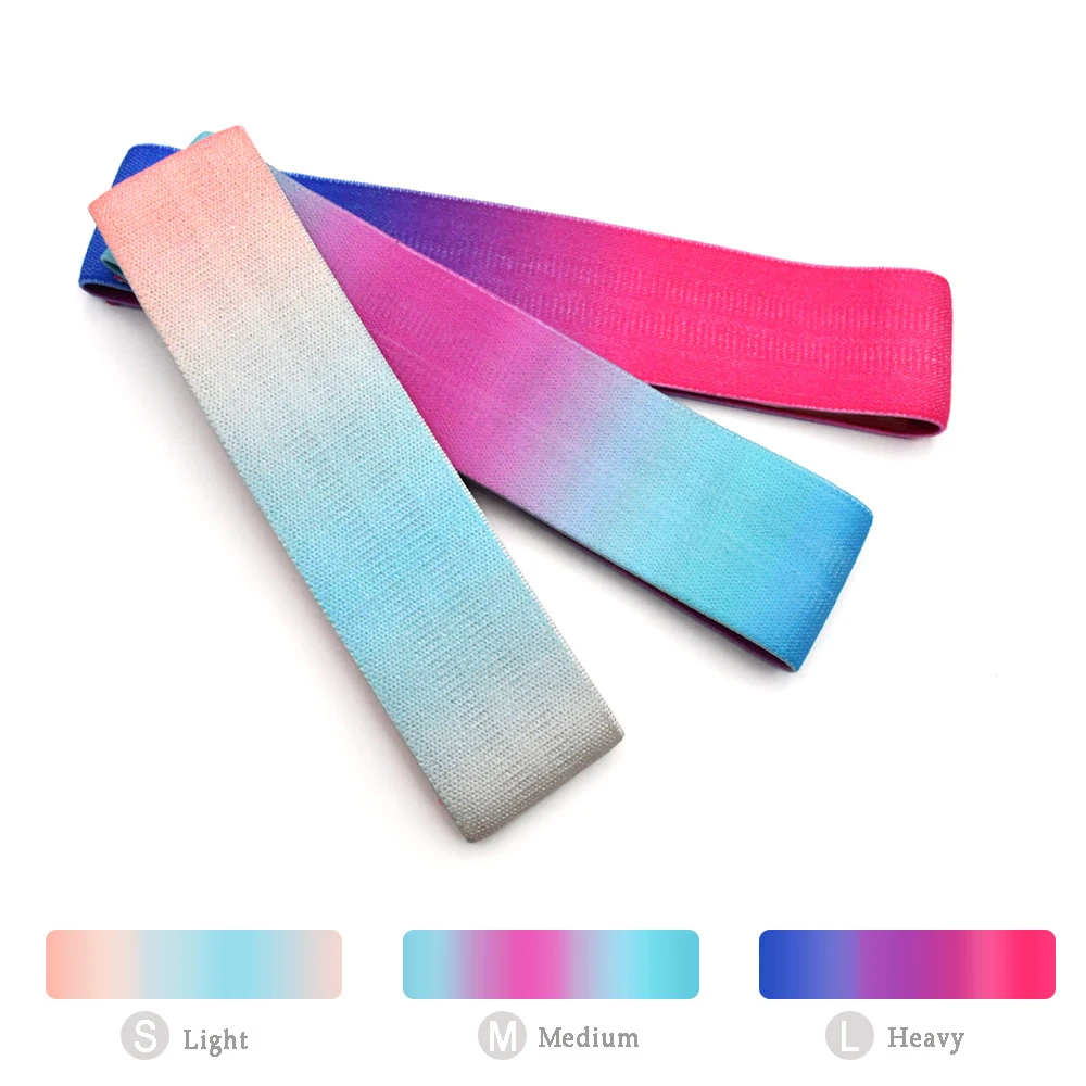 DMAR Hip Resistance Bands Gym Fitness Equipment Training Exercise Yoga Booty Legs Thigh Arm For Warmup Squats Peach Buttock