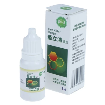 

Pet Dog Cat Anti-flea Drop Insecticide Flea Lice Insect Killer Liquid Pet Insect Killer Spray For Dog Cat Puppy Kitten Treatment