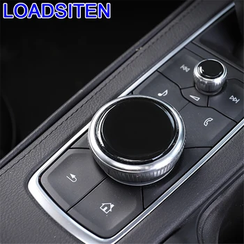 

Chromium Modified Decorative Auto Control System Button Knob Interior Covers Car Styling Trim Protecter 18 FOR Cadillac CT6