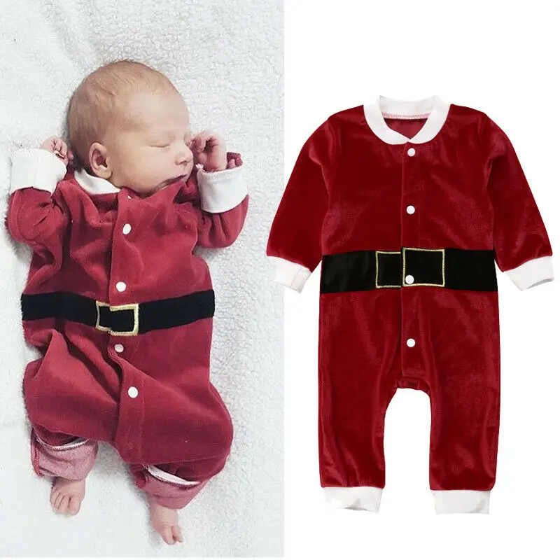 Baby boy velvet romper Clearance