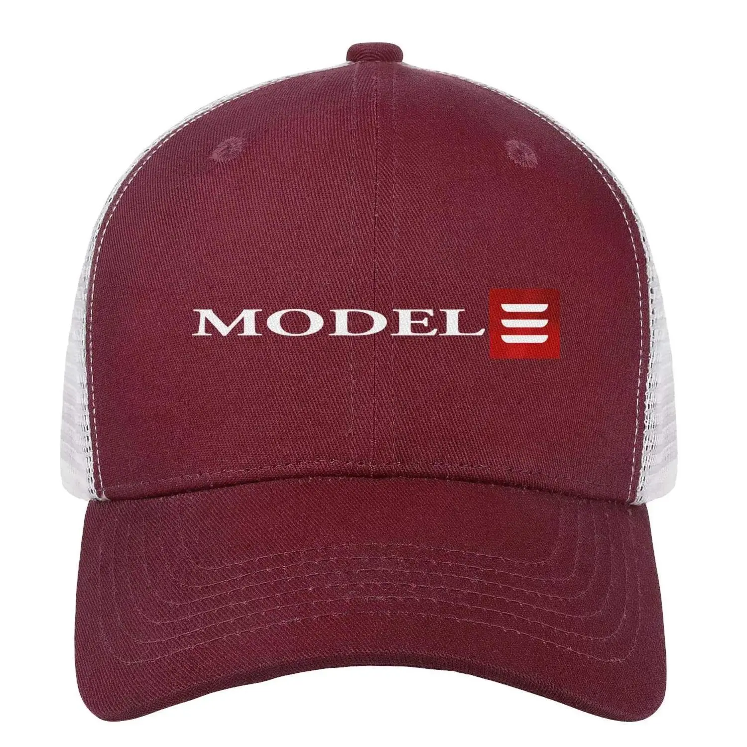 Tesla-модель-логотип-унисекс Молодежная камуфляжная шляпа с плоскими полями уличная рок-Кепка