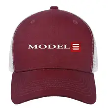 Tesla-модель-логотип-унисекс Молодежная камуфляжная шляпа с плоскими полями уличная рок-Кепка