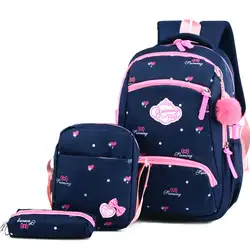 MoneRffi детские школьные сумки для девочек Школьный рюкзак для книг дети принцесса рюкзак первоклассника школьный рюкзак mochila infantil