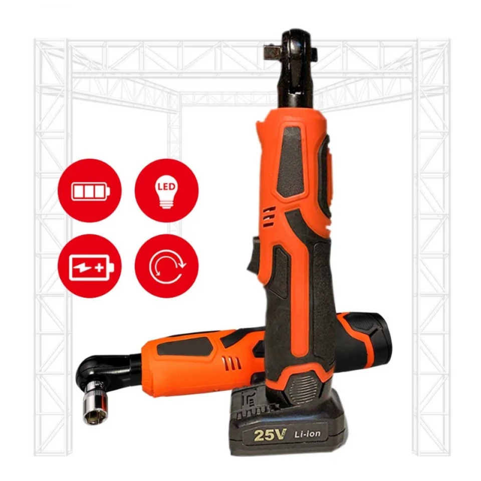 

Electric Ratchet Wrench Socket Set Quick Release Spanner Wrench Rechargeable Wireless Scaffolding Power Tools Chave Catraca