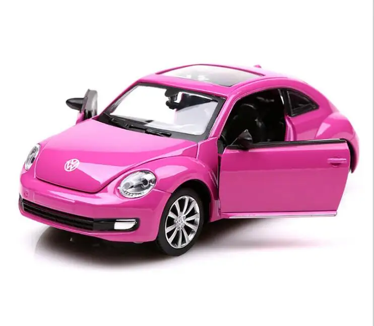 Volkswagen beetle автомобиль масштаб 1:32/Немецкий New Beetle автомобиль/образовательная