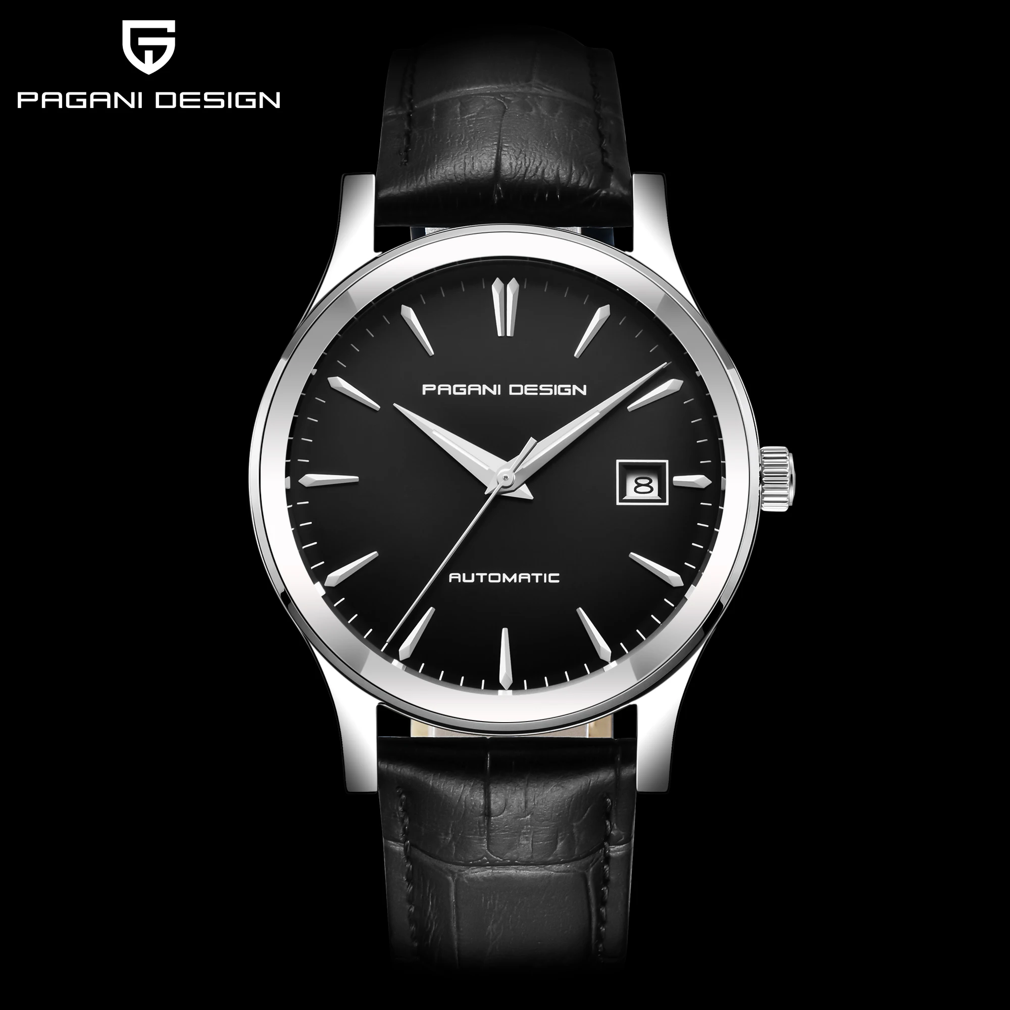 PAGANI DESIGN Watch for Men Business Classic Men Mechanical Wristwatches Waterproof Luxury Genuine Leather Automatic Watch