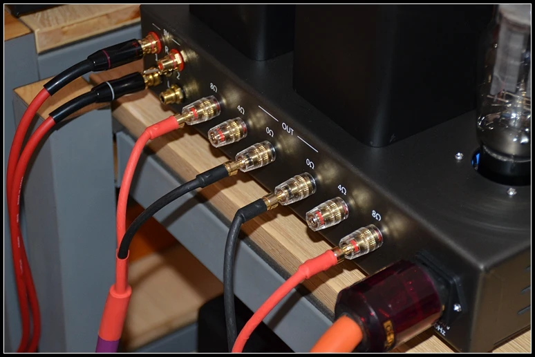 6N8P/6SN7 pushes 6L6/EL34 12 Вт+ 12 Вт усилитель