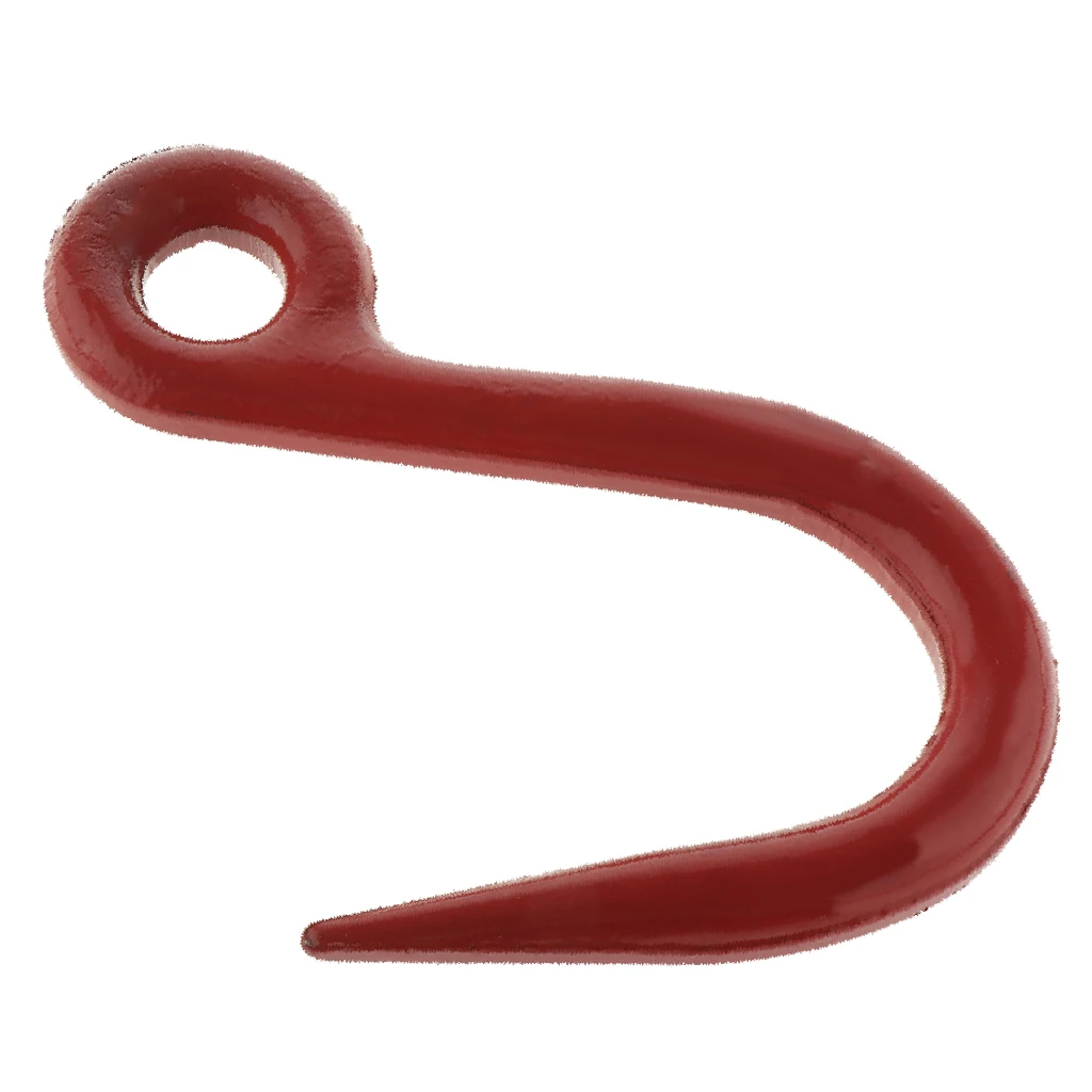 G80 Grade Steel Eye Foundry Hook, Painted Finish, Durable, Strong, Waterproof 2204lbs Working Load Limit
