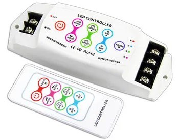 

BC-390RF RF remote RGB controller led light controller Dc12V-24V