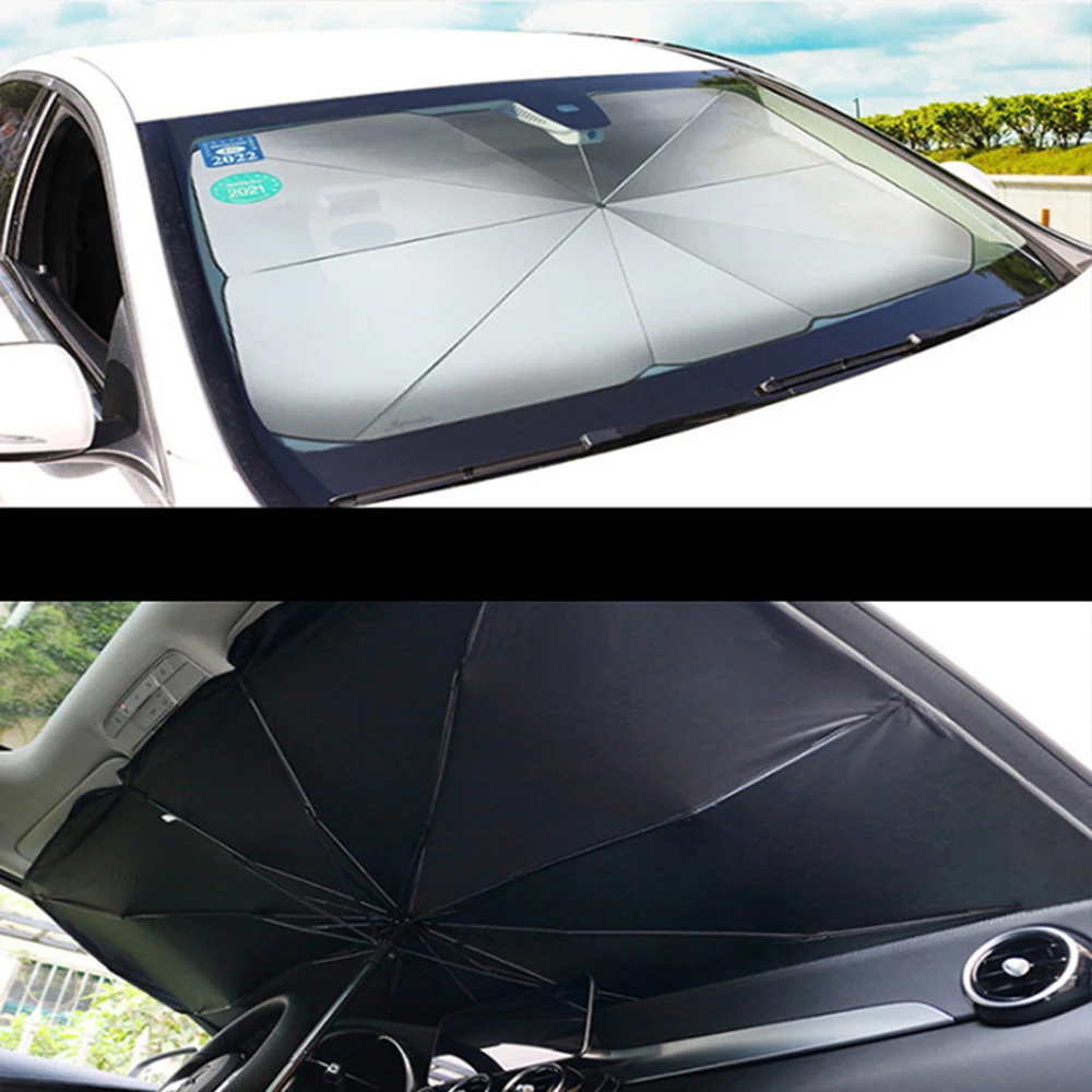 Auto Sun Shade Protector Parasol Car Front Window Sunshade Covers Car
