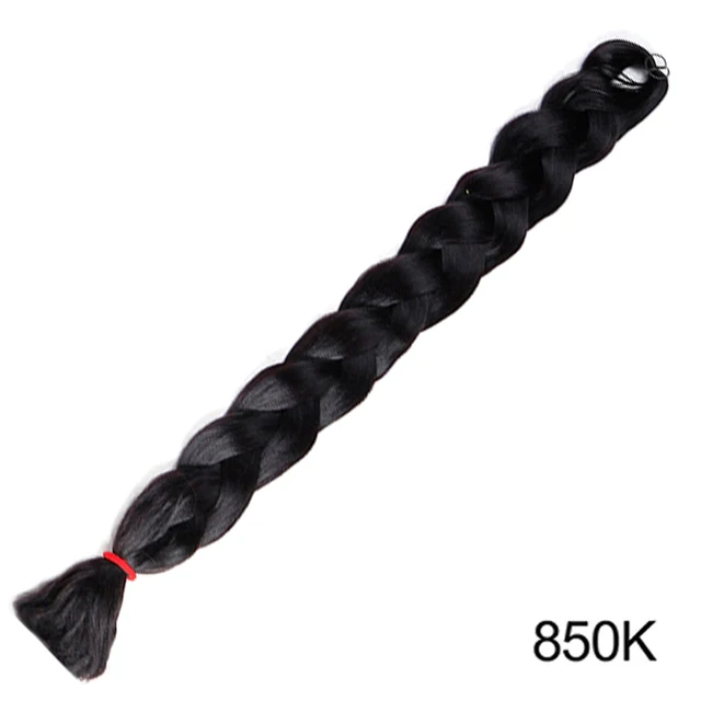 YxCheris Synthetic Crochet Hair 82 Inches 165g Black Brown Pink Long Jumbo Braids Xpression Ombre Braiding Hair Wholesale P12/613