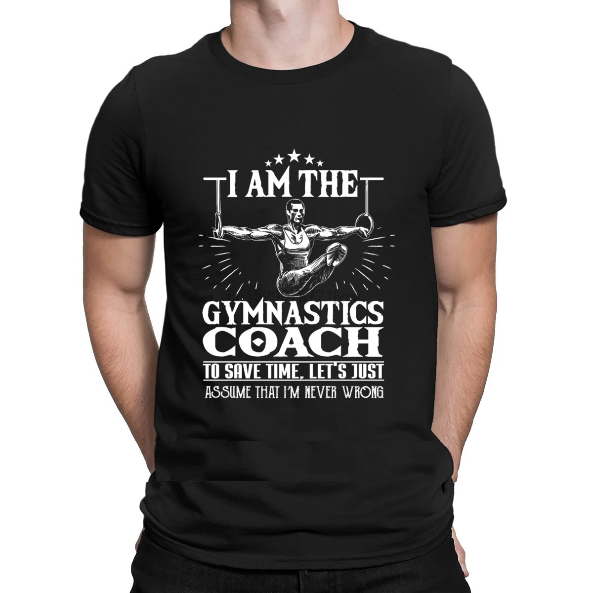 I Am The Gymnastics Coaches T Shirt Comfortable Spring Autumn Cute Tee