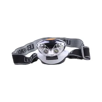 

6 LED Lights 3 Modes Headlight Headlamp Flashlight Head Light Lamp Adjust Angle Q0KF