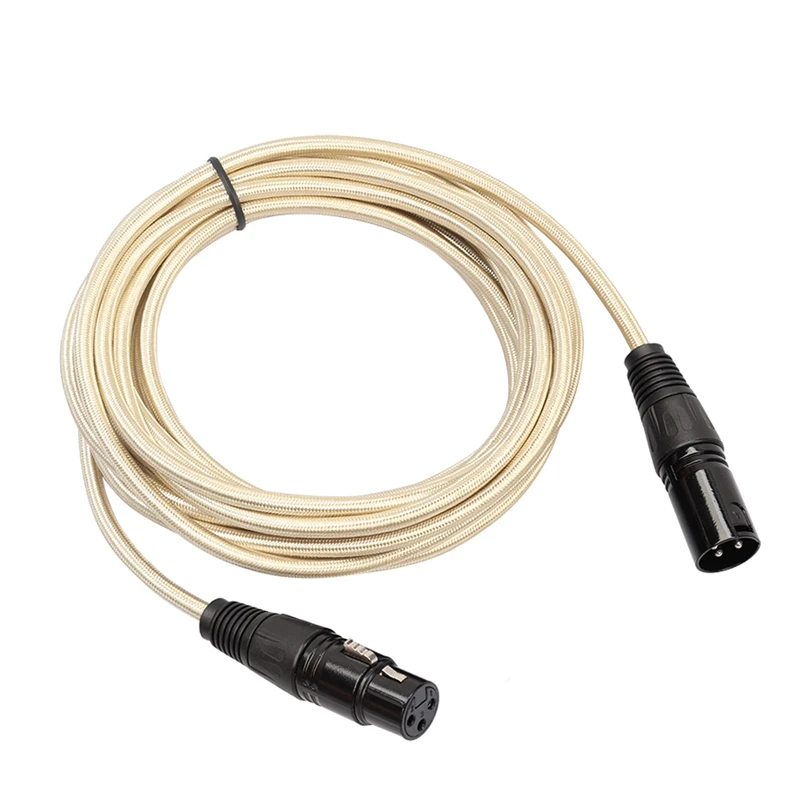 1.8M Microphone Audio Connector 5pin XLR male to female Mic Microphone Audio Cable Extension Cable for Microphone Mixer