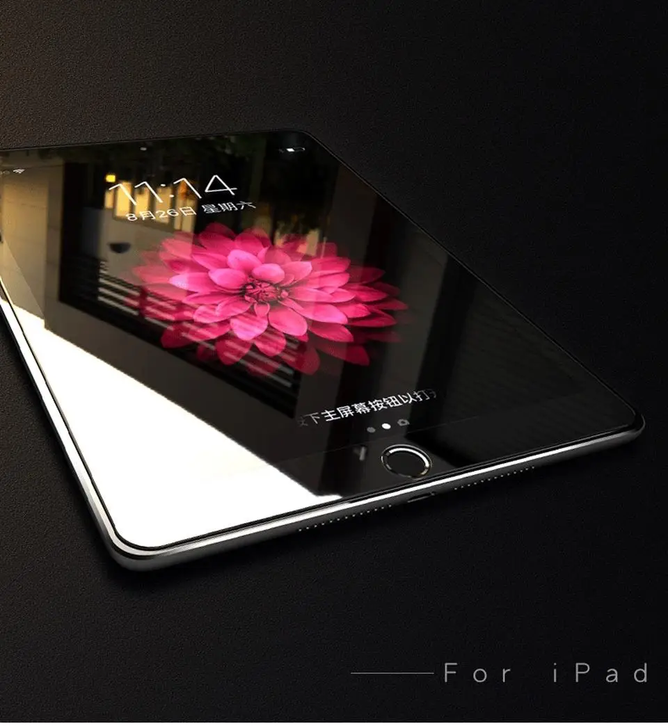 9H противоударное закаленное стекло для iPad 2/3/4 5 6 Air Air2 Air3 Mini 1 2 3 4 5 Защитная пленка для планшета