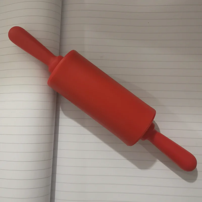 Маленькая пластиковая ручка инструмент для выпечки теста силиконовая скалка
