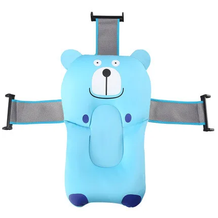 Blue dog Подушка для купания младенцев плавающий коврик детская ванночка подушка для душа портативная воздушная Подушка кровать Детская безопасность сиденье для купания - Цвет: Blue dog