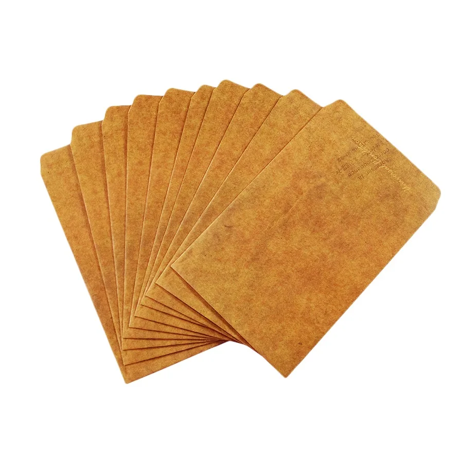 10pcs/lot Kraft Paper Blank Envelopes Greeting Cards Envelopes Postcard Sobres Invitation Letter Card Paper Gift Envelope