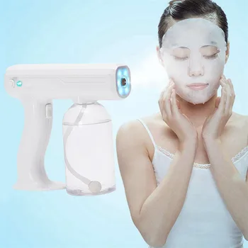 

Portable Safety Nano Steam for Disinfecting Sprays Bluray Wireless Sprayer ABS USB Charge 800ml Handheld Nebulizer Portable