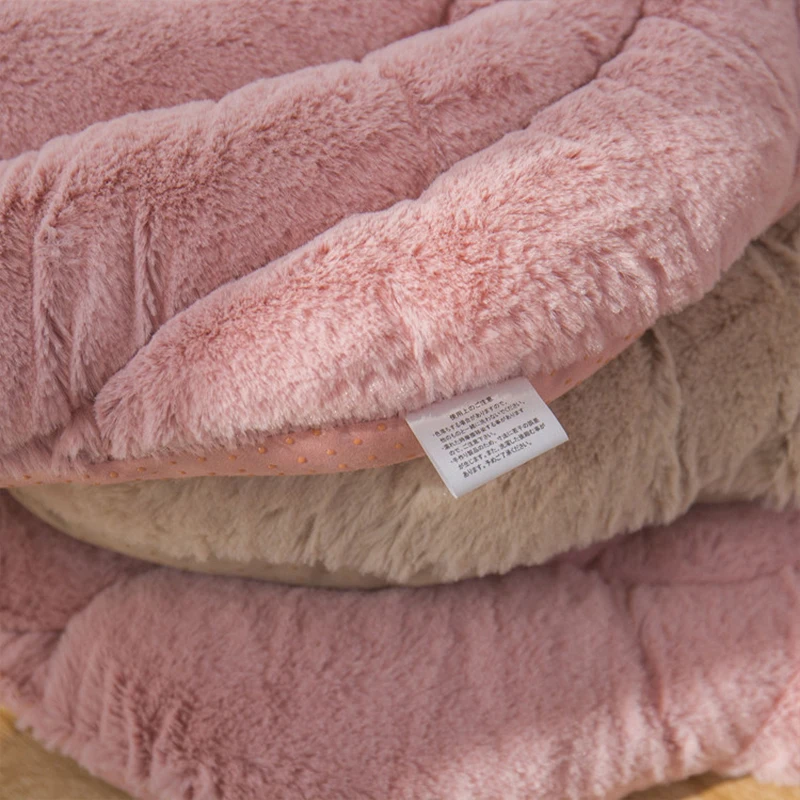 MIHE розовая Подушка для офиса, студента, плюшевая подушка, зимняя, теплая, плавающая, на окно, толстая Подушка, Автомобильная подушка, A-ZD01