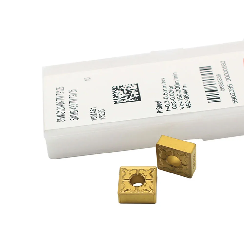 Высококачественный наружный токарный инструмент SNMG120408 TM T9125 SNMG 120408 CNC бесплатная