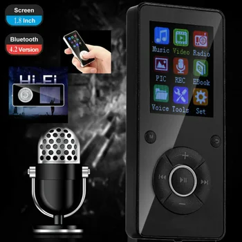 

7Buttons 32G Bluetooth MP3 Player MP4 Media FM Radio Recorder HIFI Sport Music Brand New And High Quality