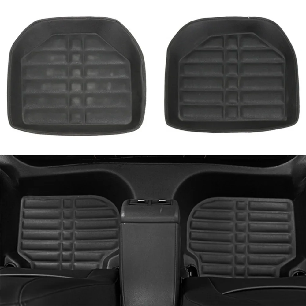 5pcs Car Floor Mats Black Leather Universal Auto Car Floor Mats Front Rear Liner Weather Set Waterproof  Car Accessories Styling