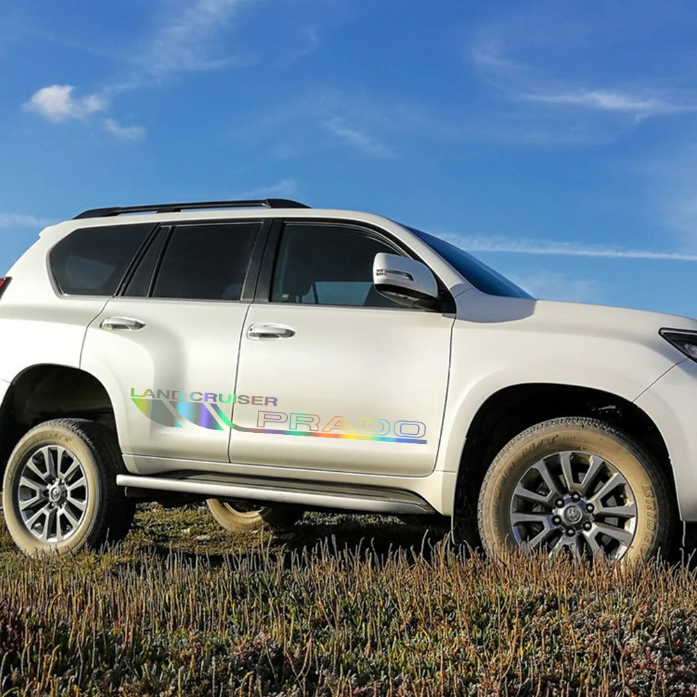 2 шт 170 см наклейки на талию для автомобильной двери для Toyota Land Cruiser Prado Авто виниловые накладки для внедорожников автомобильные аксессуары