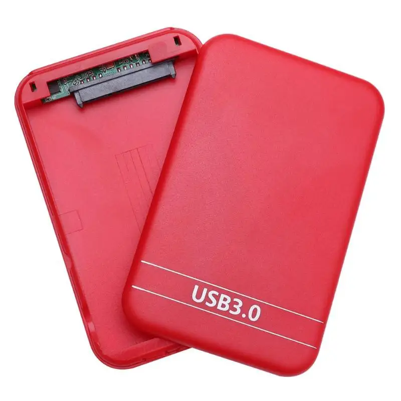 Обновленный 2,5 дюймовый чехол для жесткого диска ABS USB 3,0 6 гмбит/с безвинтовая поддержка s SATA2 Стандартный SSD жесткий диск Поддержка горячей вилки