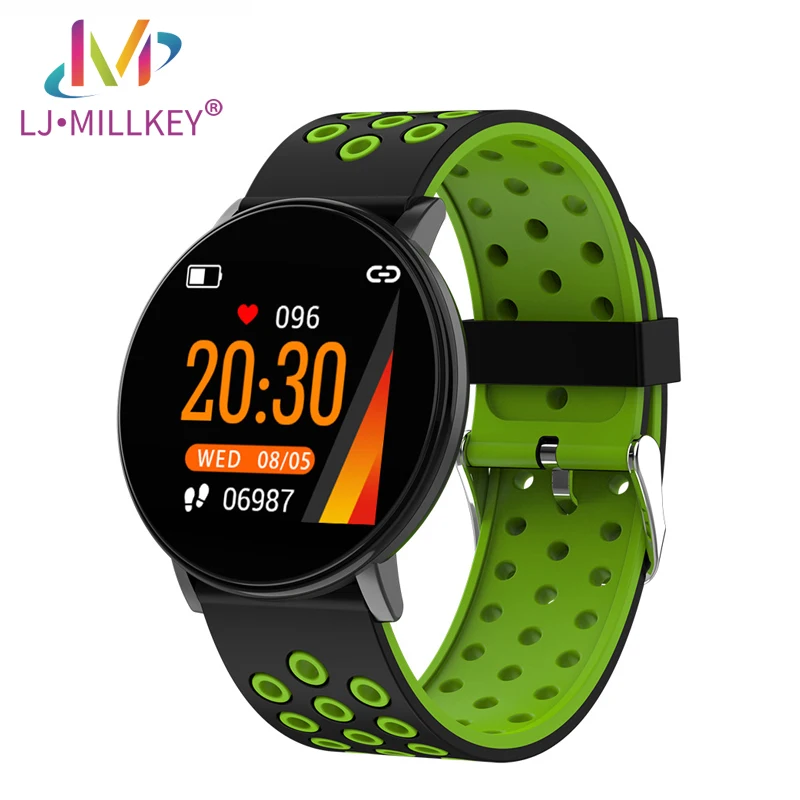 

W8 IPS color screen IP67 Waterproof Fitness Track Smart Watch Heart Rate Monitor heart rate sleep monitoring Sport Wristband