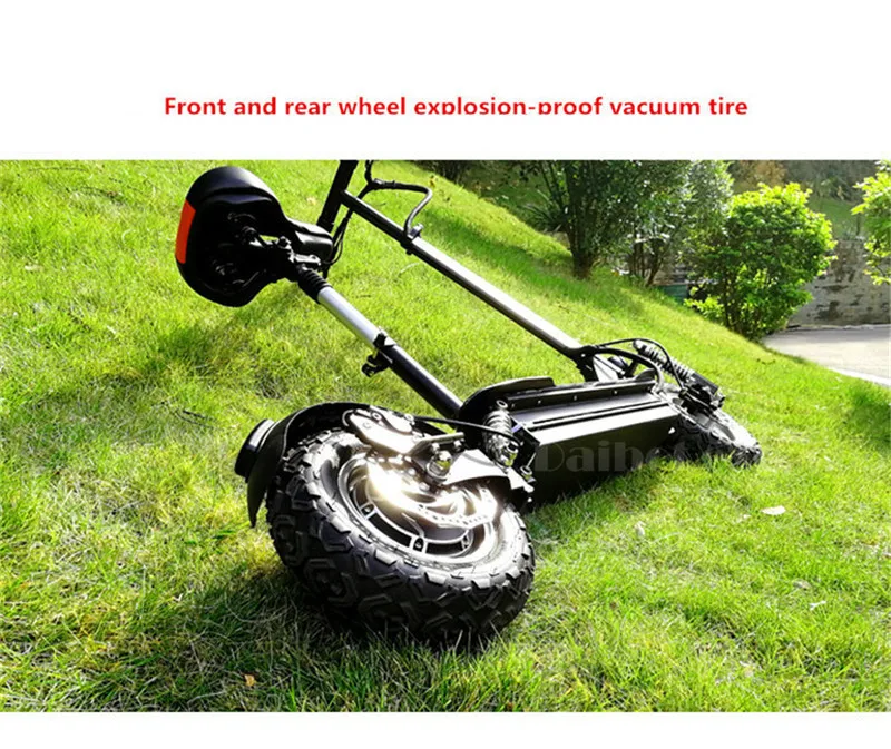 Daibot Adult Electric Bicycle Electric Scooters 11 inch Brushless Motor 1000W 48V Adult Powerful Electric Scooter With Seat      (17)