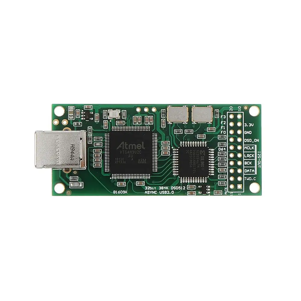 

for AK4497 ES9038 Audio Decoder E3-003 Board Combo 384 USB to I2S Digital Interface Refer to Amanero IIS Support DSD512 32bit