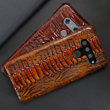 

Genuine Leather Phone Case For LG G6 G7 G8s ThinQ G3 G4 G5 V10 V20 V30s V40 V50 Thinq Q6 Q7 Q8 K50 K4 K8 2017 K10 2018 case