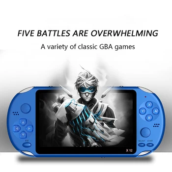 

Newest Handheld Portable Game Console Dual Joystick 8GB preloaded 1000 free games support TV Out video game machine